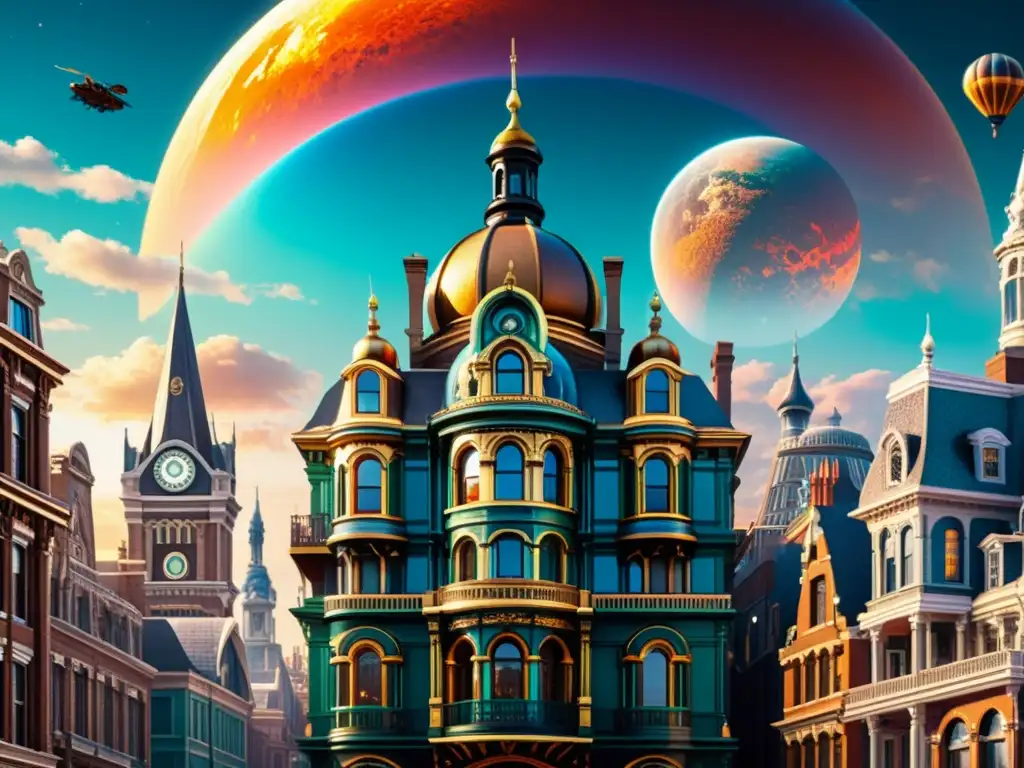 Victoria sobrenatural: Ciudad victoriana reimaginada Una ciudad victoriana con un toque fantástico y poderes sobrenaturales en universos paralelos