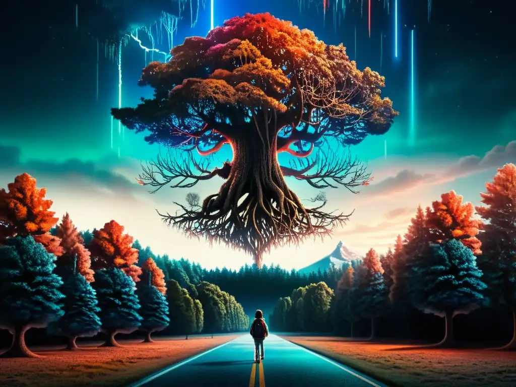 El Reverso: Ilustración detallada de Stranger Things Ilustración detallada del 'Upside Down' de 'Stranger Things'