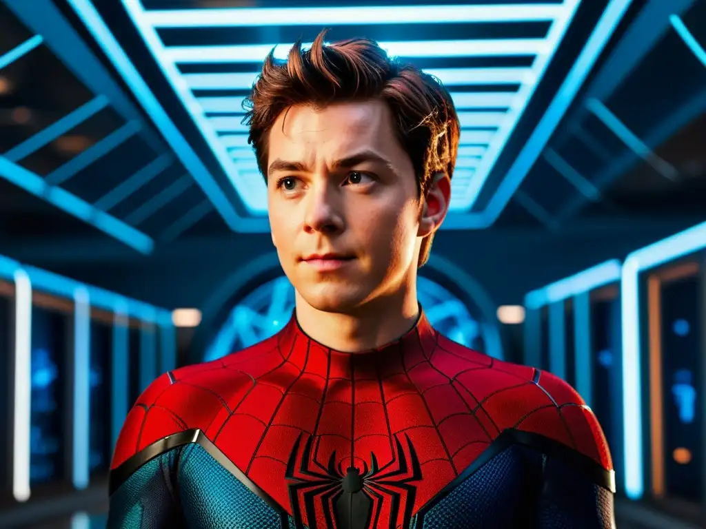 Multiverso de Spider-Man: Peter Parker en 8k Peter Parker en el Multiverso Marvel: Varias versiones del héroe en un escenario épico y cósmico, rodeadas de portales dimensionales