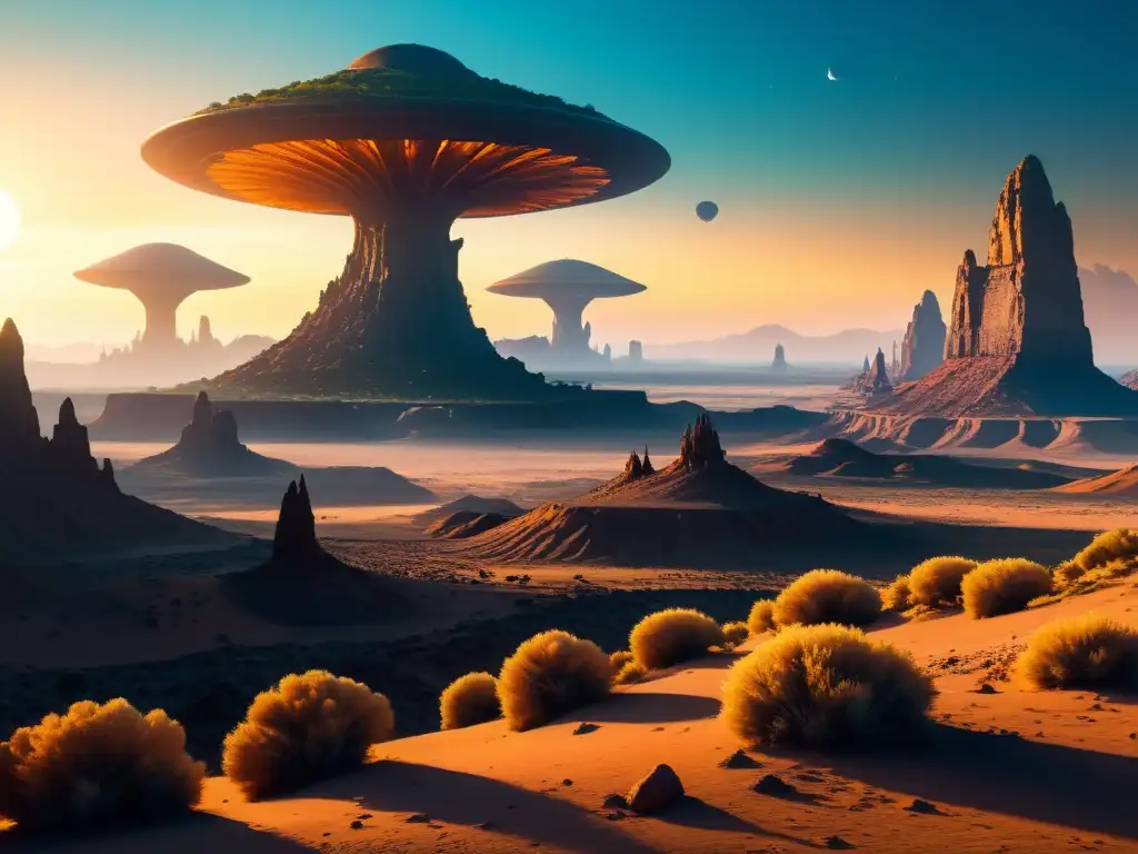 Explora un paisaje alienígena en 'Civilization: Beyond Earth' Un paisaje alienígena deslumbra con flora exótica y estructuras futuristas, invitando a explorar 'Civilization: Beyond Earth'