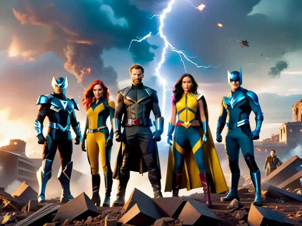 Resistencia de los XMen en un mundo postapocalíptico Los XMen desafían a los sentinels en un mundo postapocalíptico